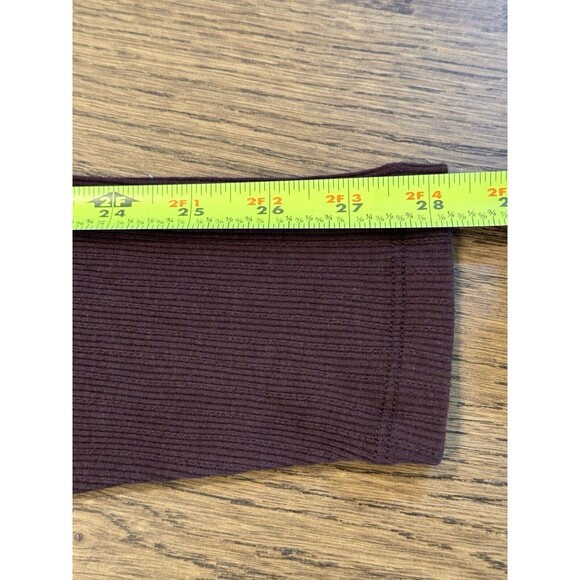 NWT Madewell Aretha Pointelle Pajama Set Women’s Size XL Chocolate Raisin - Picture 6 of 16